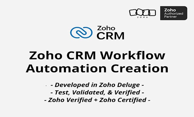 Gig Preview - Do any task of zoho CRM, books,form, projects