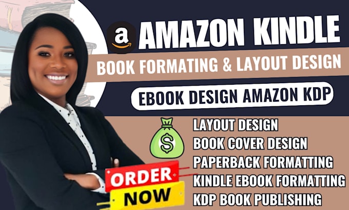 Bestseller - do book layout design, amazon kdp book formatting, book training manual design