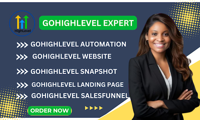 Gig Preview - Design redesign and clone gohighlevel clickfunnels  landing page sales funnel