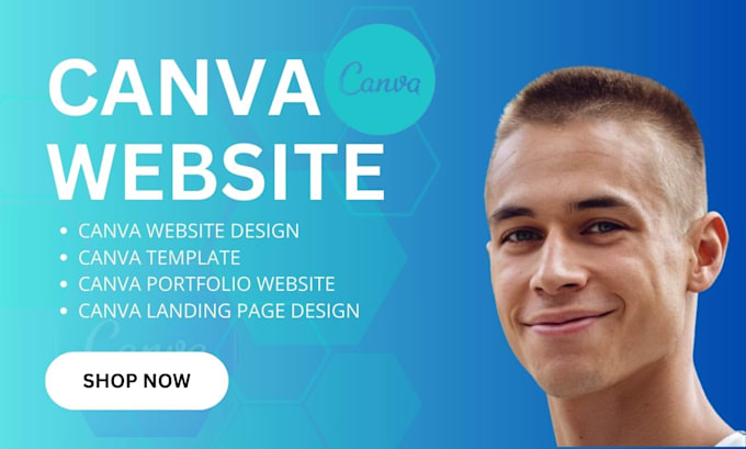 Gig Preview - Build canva portfolio,website,landing,page website design canva to wix