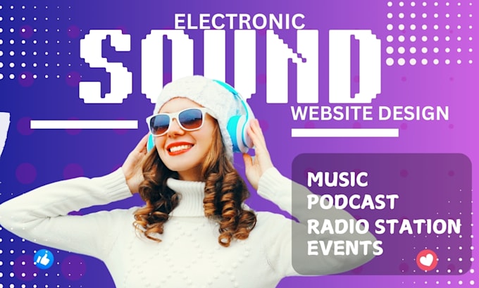 Gig Preview - Create music website for musician artists music producer djs bands record label