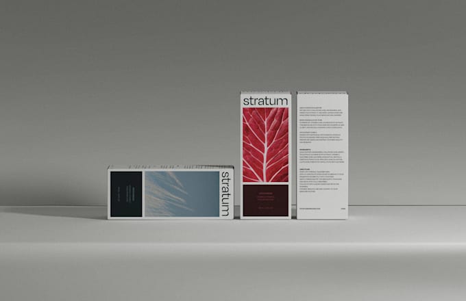Editorial identity and packaging system by Amir K. on Fiverr Pro