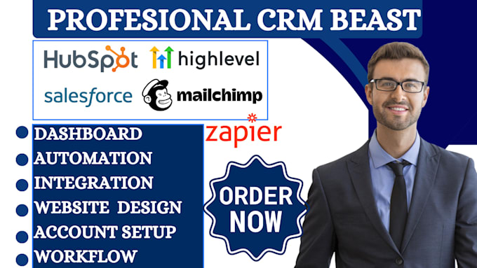 Bestseller - setup zapier meta lead form facebook ads integration to hubspot gohighleve crm