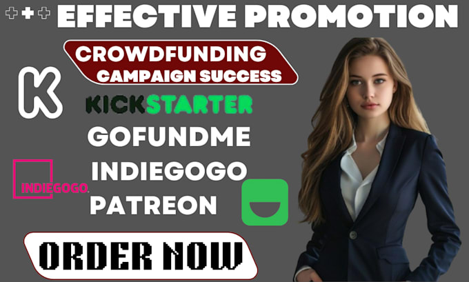 Bestseller - do crowdfunding campaign promotion for kickstarter indiegogo gofundme promotion