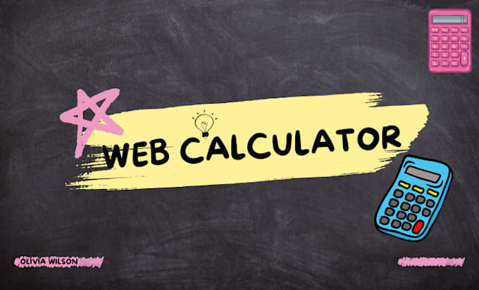 Gig Preview - Create web calculator or convert excel to web using custom code