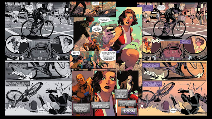 Gig Preview - Draw quality comic page comic book illustration graphic novel comic storyboard