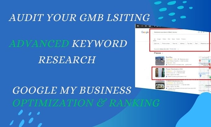 Gig Preview - Optimize and rank my gmb listing for better visibility on google maps and search