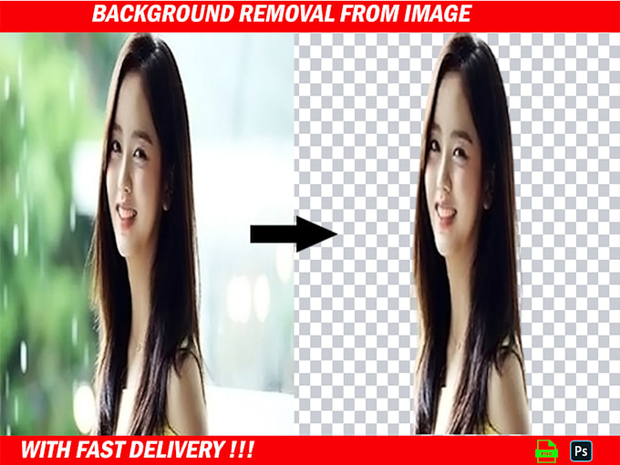 Gig Preview - Remove background, with fast delivery