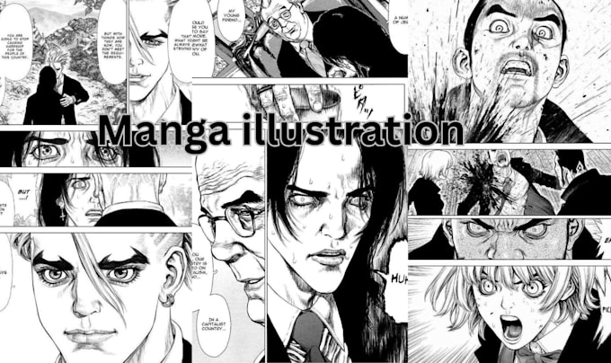 Gig Preview - Draw manga art, manga page anime manga shonen shojo nsfw manga as manga artist