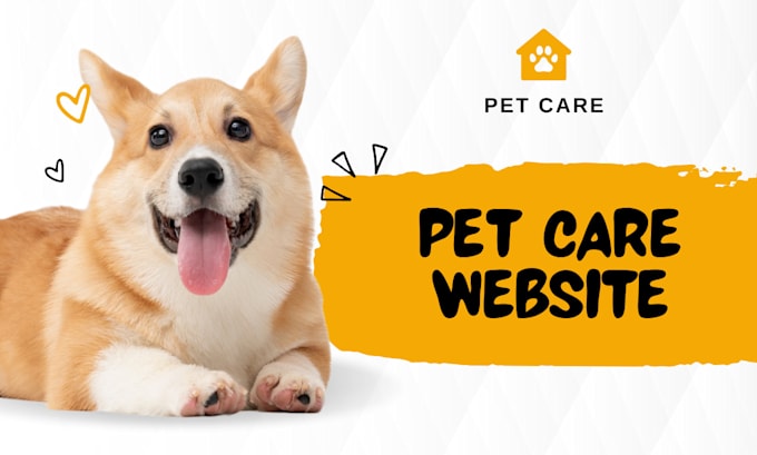 Gig Preview - Build pet care website pet sitting website pet leads