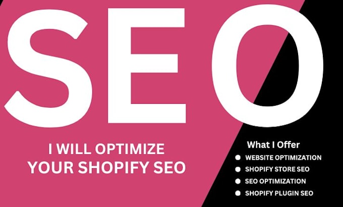 Gig Preview - Audit and optimize website SEO on shopify