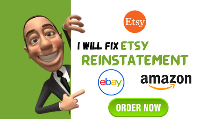 Gig Preview - Fix or write apeal letter on your amazon, etsy, or ebay suspension