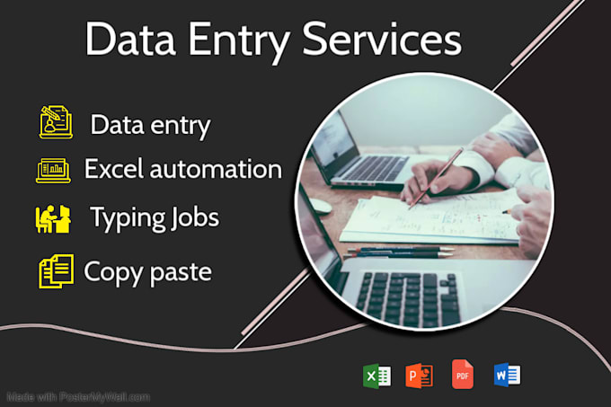 Gig Preview - Do professional fast and accurate data entry