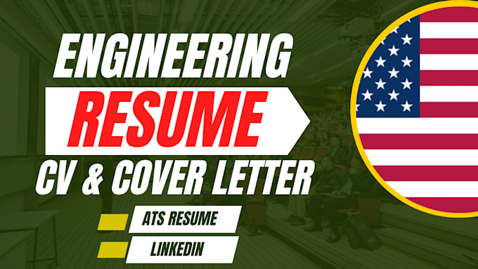 Gig Preview - Write a professional resume and CV for engineering, cybersecurity, IT, and tech