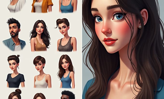 Bestseller - create stunning ai avatar designs tailored for you