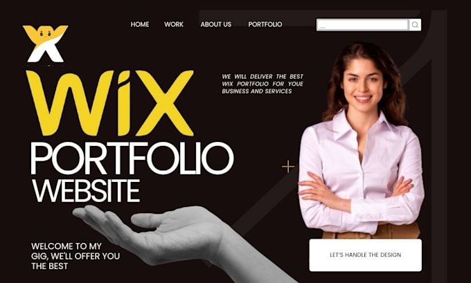 Bestseller - design wix portfolio website for wix photographer wix artist to convert client