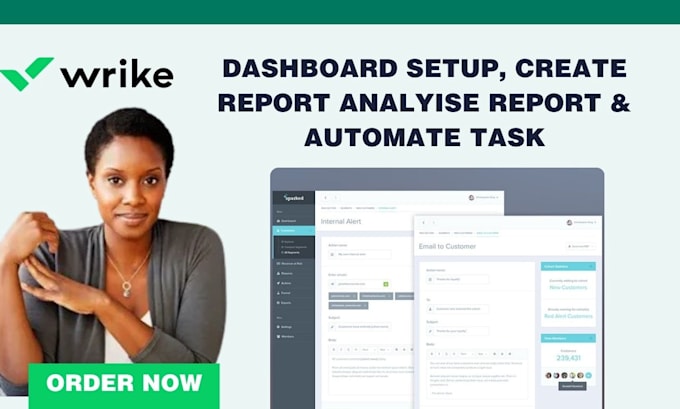 Bestseller - setup wrike dashboard, create reports analytics reports, automate tasks on wrike