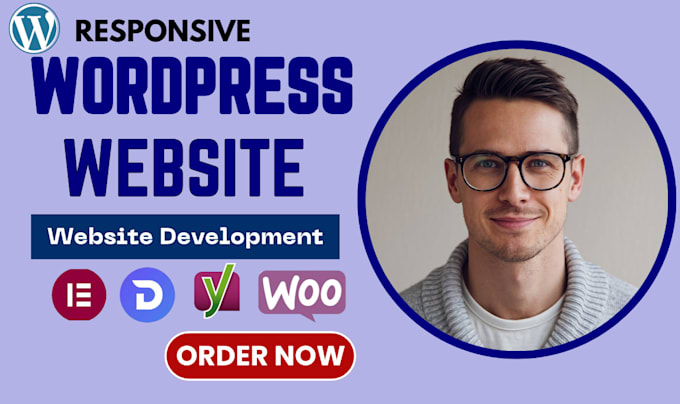 Gig Preview - Do wordpress website design wordpress website redesign wordpress blog onpage SEO