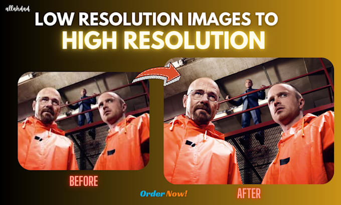 Gig Preview - Enhance, upscale, restore, improve photos to 4k resolution