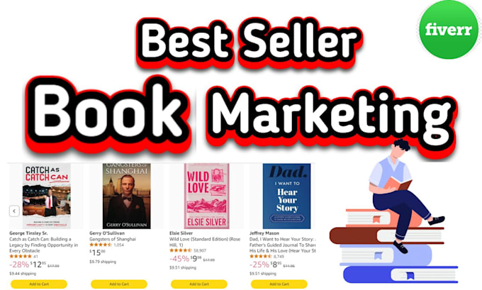 Gig Preview - Viral promote your book ebook amazon kindle book marketing