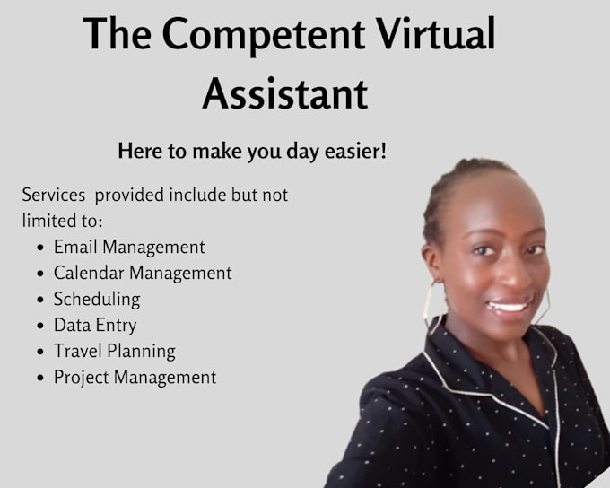 Gig Preview - Be your personal virtual assistant for administrative tasks