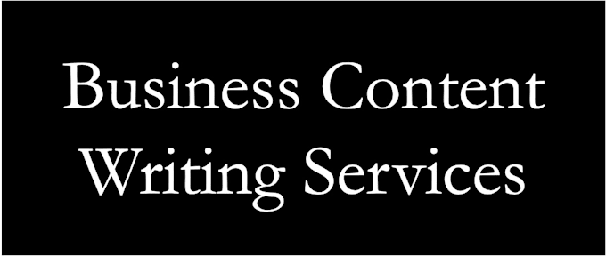 Bestseller - provide business content writing services