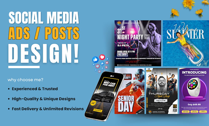 Gig Preview - Design attractive social media posts and advertisements