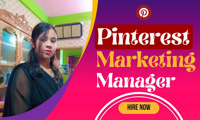 Gig Preview - Be your professional pinterest marketing manager