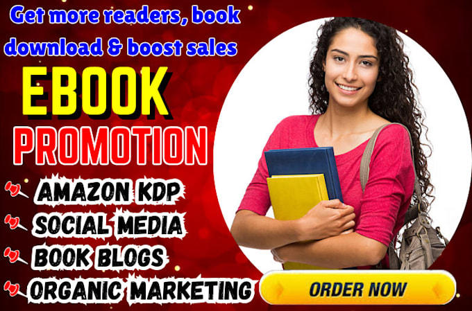 Bestseller - promote your ebook on amazon KDP, social media, and book blogs