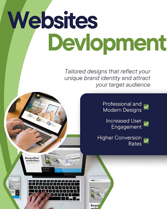 Gig Preview - Create your professional websites