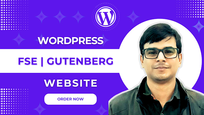 Gig Preview - Build a wordpress website with fse and gutenberg blocks