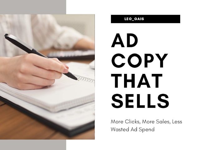 Gig Preview - Create high converting ad copy that drives sales