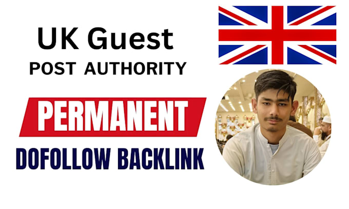 Gig Preview - Write and publish 50 uk guest posts on 50 da websites with dofollow uk backlinks