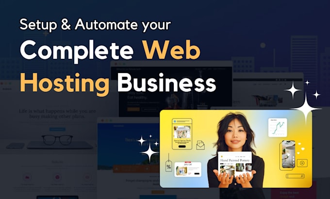 Gig Preview - Setup and automate your complete web hosting business