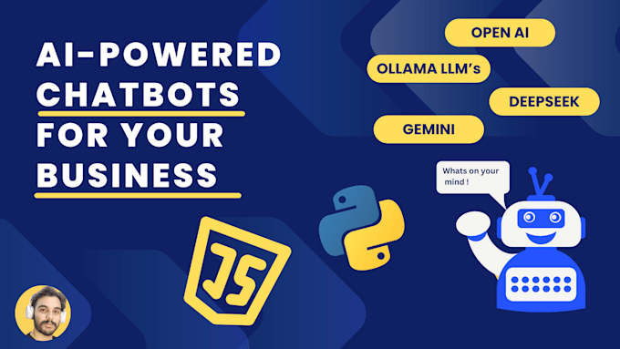 Gig Preview - Fix and develop ai powered chatbots for your business