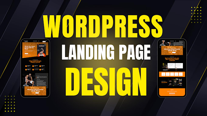 Gig Preview - Build responsive wordpress landing page design with elementor