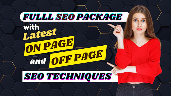 Gig Preview - Provide a comprehensive full monthly SEO package for google ranking