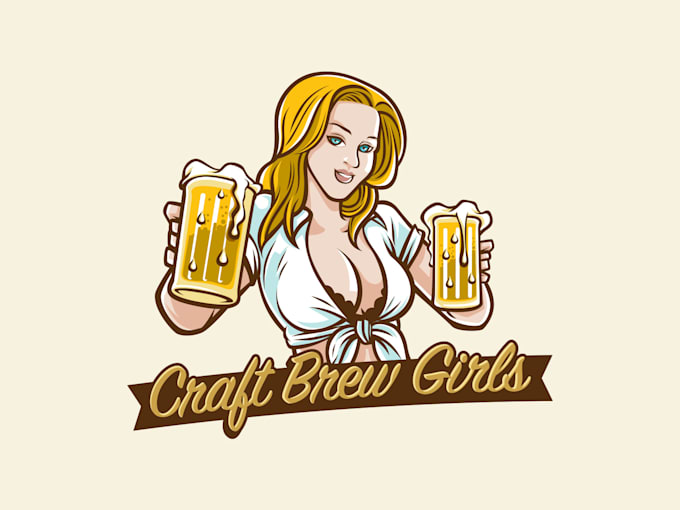 Gig Preview - Design awesome brew girl logo