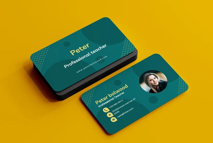 Gig Preview - Do professional modern business card design