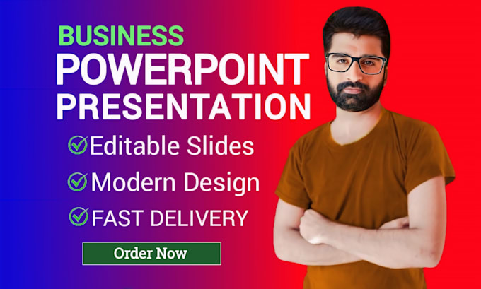 Gig Preview - Edit, redesign, enhance, update, improve your business powerpoint presentation