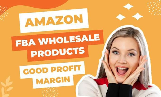 Gig Preview - Do fba wholesale product research for amazon