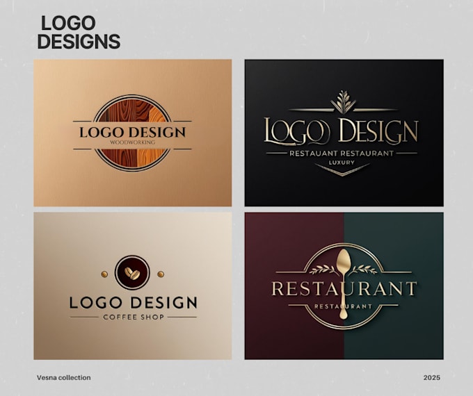 Gig Preview - Design a unique and professional logo for your brand