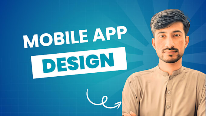 Gig Preview - Design mobile application in modern look