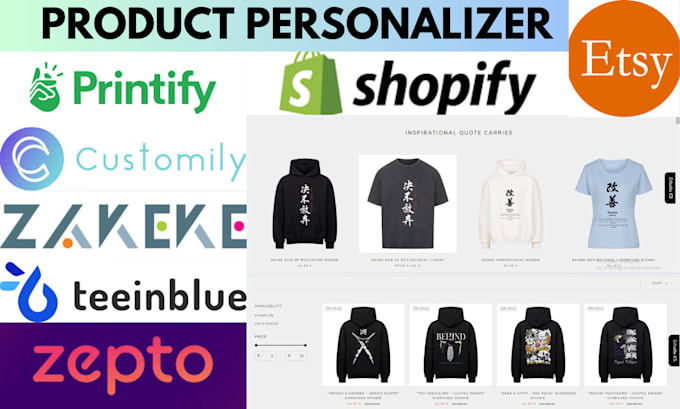 Gig Preview - Get product personalization setup on teeinblue customily 2d, 3d models on zakeke