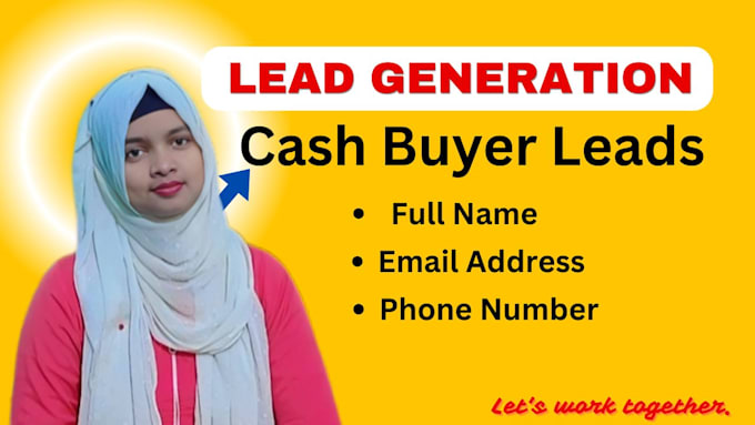 Bestseller - provide real estate cash buyers leads for any location