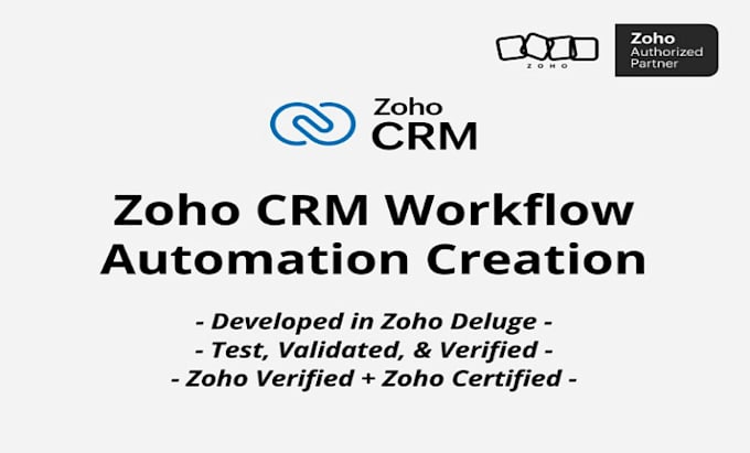 Gig Preview - Set up zoho CRM workflow automation