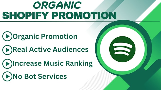 Gig Preview - Do organic spotify music promotion through ads campaign