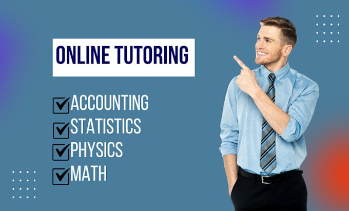 Bestseller - tutor you in math, physics, statistics and accounting