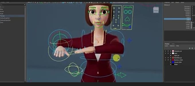 Gig Preview - Fix 3d character rigging, ue5 face rig,arkit52,rokoko rig,3d animate icone daz3d