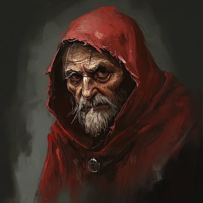 Gig Preview - Make a best dark fantasy horror character art